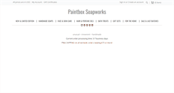 Desktop Screenshot of paintboxsoapworks.com